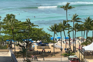 Lake House Gorgeous full ocean view! Short walk to beach! FREE Parking & Wi-Fi! Sleeps 6, , on Oahu - Honolulu in Hawaii - Lakehouse Vacation Rental - Lake Home for rent on LakeHouseVacations.com