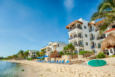 Lake House Penthouse suite with incredible view located on Half Moon Bay, , on  in Quintana Roo - Lakehouse Vacation Rental - Lake Home for rent on LakeHouseVacations.com