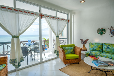 Lake House Lovely upscale beachfront condo on Half Moon Bay. Pool, AC and WiFi!, , on  in Quintana Roo - Lakehouse Vacation Rental - Lake Home for rent on LakeHouseVacations.com