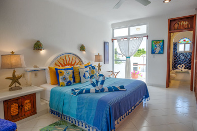 Lake House Lovely upscale beachfront condo on Half Moon Bay. Pool, AC and WiFi!, , on  in Quintana Roo - Lakehouse Vacation Rental - Lake Home for rent on LakeHouseVacations.com