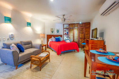 Lake House Comfortable studio with beach access, pool, AC and WiFi!, , on  in Quintana Roo - Lakehouse Vacation Rental - Lake Home for rent on LakeHouseVacations.com