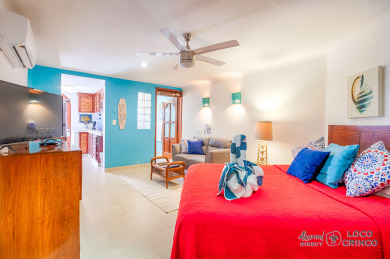 Lake House Comfortable studio with beach access, pool, AC and WiFi!, , on  in Quintana Roo - Lakehouse Vacation Rental - Lake Home for rent on LakeHouseVacations.com