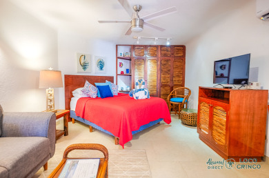 Lake House Comfortable studio with beach access, pool, AC and WiFi!, , on  in Quintana Roo - Lakehouse Vacation Rental - Lake Home for rent on LakeHouseVacations.com