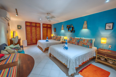 Lake House Comfortable and affordable studio, perfect for a couple! Beach access, AC!, , on  in Quintana Roo - Lakehouse Vacation Rental - Lake Home for rent on LakeHouseVacations.com