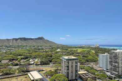 Lake House Ocean & Diamond Head Views! Full Kitchen, Lanai, 1 Free Parking! Sleeps 6, , on Oahu - Honolulu in Hawaii - Lakehouse Vacation Rental - Lake Home for rent on LakeHouseVacations.com