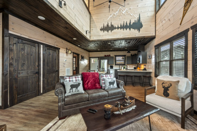 Lake House Brand New - Amazing Indoor Pool Cabin, Game Room, Outdoor Living, , on West Prong Little Pigeon River in Tennessee - Lakehouse Vacation Rental - Lake Home for rent on LakeHouseVacations.com