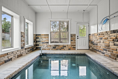 Lake House Brand New - Amazing Indoor Pool Cabin, Game Room, Outdoor Living, , on West Prong Little Pigeon River in Tennessee - Lakehouse Vacation Rental - Lake Home for rent on LakeHouseVacations.com