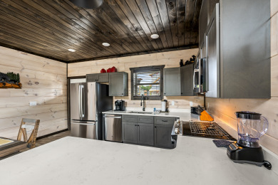 Lake House Brand New - Amazing Indoor Pool Cabin, Game Room, Outdoor Living, , on West Prong Little Pigeon River in Tennessee - Lakehouse Vacation Rental - Lake Home for rent on LakeHouseVacations.com