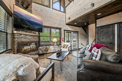 Lake House Brand New - Amazing Indoor Pool Cabin, Game Room, Outdoor Living, , on West Prong Little Pigeon River in Tennessee - Lakehouse Vacation Rental - Lake Home for rent on LakeHouseVacations.com