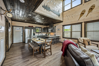 Lake House Brand New - Amazing Indoor Pool Cabin, Game Room, Outdoor Living, , on West Prong Little Pigeon River in Tennessee - Lakehouse Vacation Rental - Lake Home for rent on LakeHouseVacations.com