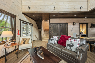 Lake House Brand New - Amazing Indoor Pool Cabin, Game Room, Outdoor Living, , on West Prong Little Pigeon River in Tennessee - Lakehouse Vacation Rental - Lake Home for rent on LakeHouseVacations.com