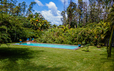 Lake House SWEET Luxury Cottage with Private Pool and Studio - Jungle Villa in Keaau, , on Big Island - Keaau in Hawaii - Lakehouse Vacation Rental - Lake Home for rent on LakeHouseVacations.com