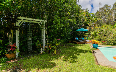 Lake House SWEET Luxury Cottage with Private Pool and Studio - Jungle Villa in Keaau, , on Big Island - Keaau in Hawaii - Lakehouse Vacation Rental - Lake Home for rent on LakeHouseVacations.com