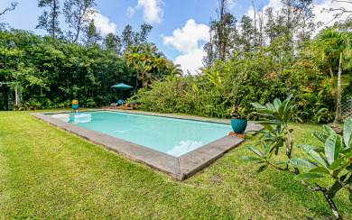 Lake House SWEET Luxury Cottage with Private Pool and Studio - Jungle Villa in Keaau, , on Big Island - Keaau in Hawaii - Lakehouse Vacation Rental - Lake Home for rent on LakeHouseVacations.com