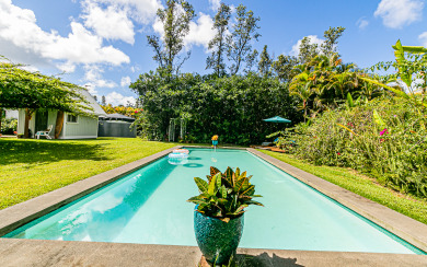Lake House Jungle Estate - 3 Cottages, 1.5 Acres and a POOL Sleeps 9, , on Big Island - Keaau in Hawaii - Lakehouse Vacation Rental - Lake Home for rent on LakeHouseVacations.com