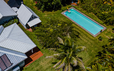 Lake House Jungle Estate - 3 Cottages, 1.5 Acres and a POOL Sleeps 9, , on Big Island - Keaau in Hawaii - Lakehouse Vacation Rental - Lake Home for rent on LakeHouseVacations.com