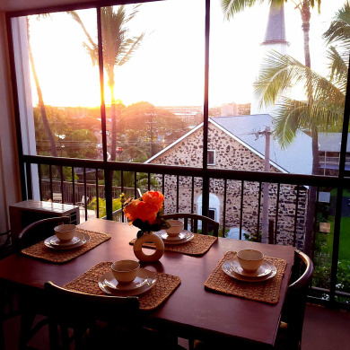 Lake House Kona Plaza#411 Top Floor In Heart of Kona Town, Ac & Elevators! , , on Big Island - Kailua-Kona Bay in Hawaii - Lakehouse Vacation Rental - Lake Home for rent on LakeHouseVacations.com