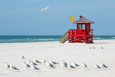 Lake House Siesta Key 2 Bed 2 Bath Gulf View 100 Steps to White Sand Beach, , on  in Florida - Lakehouse Vacation Rental - Lake Home for rent on LakeHouseVacations.com