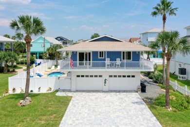 Lake House Ocean Blue Coastal Haven w Private Pool, Golf Cart, & Steps to the Beach!, , on Atlantic Ocean - Palm Coast in Florida - Lakehouse Vacation Rental - Lake Home for rent on LakeHouseVacations.com