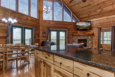 Lake House Get Hugged By Comfort - 3-Story Cabin with Rustic Charm in Sevierville!, , on Douglas Lake in Tennessee - Lakehouse Vacation Rental - Lake Home for rent on LakeHouseVacations.com