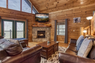Lake House Get Hugged By Comfort - 3-Story Cabin with Rustic Charm in Sevierville!, , on Douglas Lake in Tennessee - Lakehouse Vacation Rental - Lake Home for rent on LakeHouseVacations.com