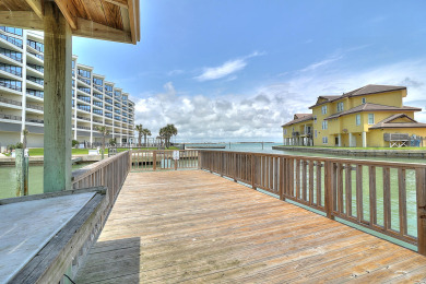 Lake House Sunset view over the city marina while relaxing on the open deck, , on Gulf of Mexico - Port Aransas in Texas - Lakehouse Vacation Rental - Lake Home for rent on LakeHouseVacations.com