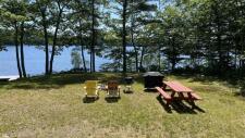 Lakehouse Vacation Rental - Lake Homes for rent on LakeHouseVacations.com, Lake property, Lake House Lake House Lazy Acres | Cottage Connection | Dog Friendly, The Lakeside Yard, on Pemaquid Pond in Maine - Lakehouse Vacation Rental - Lake Home for rent on LakeHouseVacations.com