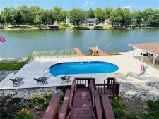 Lake House Charming Cabin Big Water Views Pool At Lakes Edge, , on Lake Sara in Illinois - Lakehouse Vacation Rental - Lake Home for rent on LakeHouseVacations.com