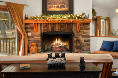 Lake House NEW 5-STAR Cabin! Awesome Game Room, Walk to the Forest, gas fire pit & MORE!, , on  in California - Lakehouse Vacation Rental - Lake Home for rent on LakeHouseVacations.com