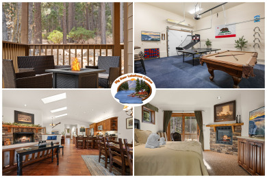 Lake House NEW 5-STAR Cabin! Awesome Game Room, Walk to the Forest, gas fire pit & MORE!, , on  in California - Lakehouse Vacation Rental - Lake Home for rent on LakeHouseVacations.com
