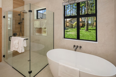 Lake House Exquisite Spa Inspired Retreat! Wet Sauna Room*Garage Game Room*Hot Tub! , , on  in Washington - Lakehouse Vacation Rental - Lake Home for rent on LakeHouseVacations.com