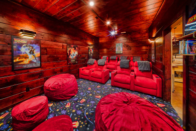 Lake House New Cabin with Indoor Pool, theater room, outdoor living area, game room, , on  in Tennessee - Lakehouse Vacation Rental - Lake Home for rent on LakeHouseVacations.com