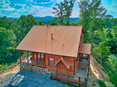 Lake House New Cabin with Indoor Pool, theater room, outdoor living area, game room, , on  in Tennessee - Lakehouse Vacation Rental - Lake Home for rent on LakeHouseVacations.com
