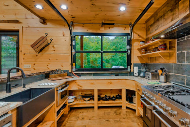 Lake House New Cabin with Indoor Pool, theater room, outdoor living area, game room, , on  in Tennessee - Lakehouse Vacation Rental - Lake Home for rent on LakeHouseVacations.com