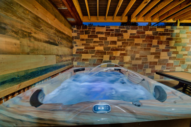 Lake House New Cabin with Indoor Pool, theater room, outdoor living area, game room, , on  in Tennessee - Lakehouse Vacation Rental - Lake Home for rent on LakeHouseVacations.com