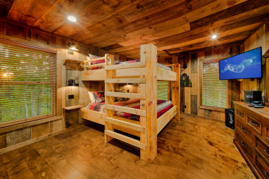 Lake House New Cabin with Indoor Pool, theater room, outdoor living area, game room, , on  in Tennessee - Lakehouse Vacation Rental - Lake Home for rent on LakeHouseVacations.com