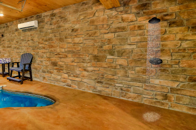 Lake House New Cabin with Indoor Pool, theater room, outdoor living area, game room, , on  in Tennessee - Lakehouse Vacation Rental - Lake Home for rent on LakeHouseVacations.com