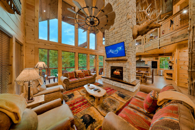 Lake House New Cabin with Indoor Pool, theater room, outdoor living area, game room, , on  in Tennessee - Lakehouse Vacation Rental - Lake Home for rent on LakeHouseVacations.com
