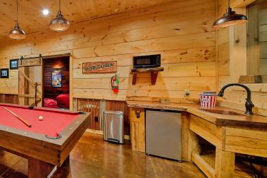 Lake House New Cabin with Indoor Pool, theater room, outdoor living area, game room, , on  in Tennessee - Lakehouse Vacation Rental - Lake Home for rent on LakeHouseVacations.com