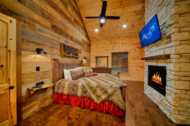 Lake House New Cabin with Indoor Pool, theater room, outdoor living area, game room, , on  in Tennessee - Lakehouse Vacation Rental - Lake Home for rent on LakeHouseVacations.com