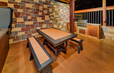 Lake House New Cabin with Indoor Pool, theater room, outdoor living area, game room, , on  in Tennessee - Lakehouse Vacation Rental - Lake Home for rent on LakeHouseVacations.com