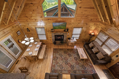 Lake House Mountain Paws Smoky Mountain Escape Views in Pigeon Forge!, , on  in Tennessee - Lakehouse Vacation Rental - Lake Home for rent on LakeHouseVacations.com