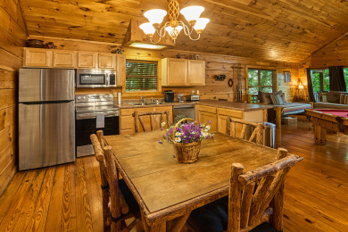 Lake House Romantic Value Cabin - Pool Table, Hot Tub, , on  in Tennessee - Lakehouse Vacation Rental - Lake Home for rent on LakeHouseVacations.com