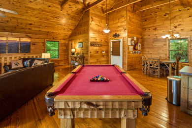 Lake House Romantic Value Cabin - Pool Table, Hot Tub, , on  in Tennessee - Lakehouse Vacation Rental - Lake Home for rent on LakeHouseVacations.com