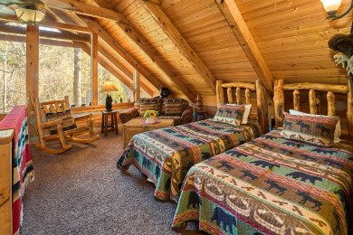 Lake House Romantic 1 bedroom with bonus kids sleeping loft - 2 baths, , on  in Tennessee - Lakehouse Vacation Rental - Lake Home for rent on LakeHouseVacations.com
