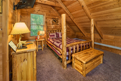 Lake House Romantic 1 bedroom with bonus kids sleeping loft - 2 baths, , on  in Tennessee - Lakehouse Vacation Rental - Lake Home for rent on LakeHouseVacations.com
