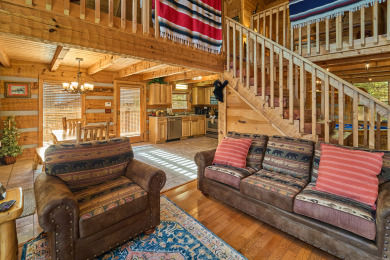 Lake House Romantic 1 bedroom with bonus kids sleeping loft - 2 baths, , on  in Tennessee - Lakehouse Vacation Rental - Lake Home for rent on LakeHouseVacations.com