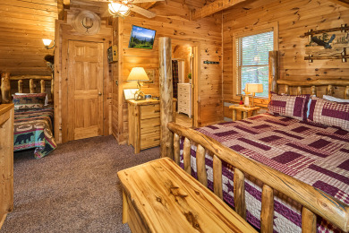Lake House Romantic 1 bedroom with bonus kids sleeping loft - 2 baths, , on  in Tennessee - Lakehouse Vacation Rental - Lake Home for rent on LakeHouseVacations.com