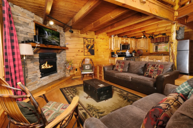 Lake House Oak Tree Lodge You'll Be Rooting for This Smoky Mountain Getaway!, , on  in Tennessee - Lakehouse Vacation Rental - Lake Home for rent on LakeHouseVacations.com