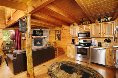 Lake House Oak Tree Lodge You'll Be Rooting for This Smoky Mountain Getaway!, , on  in Tennessee - Lakehouse Vacation Rental - Lake Home for rent on LakeHouseVacations.com